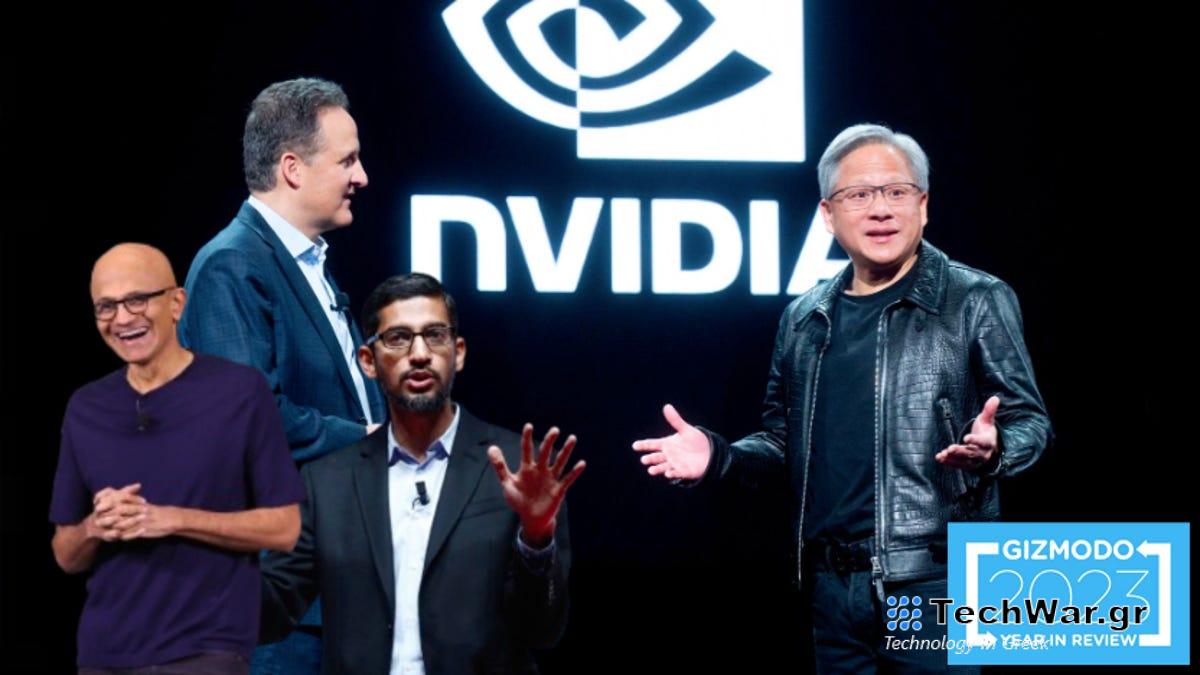 Ο Διευθύνων Σύμβουλος της Nvidia ήταν ο άνθρωπος αυτής της χρονιάς, της επόμενης χρονιάς και του επόμενου