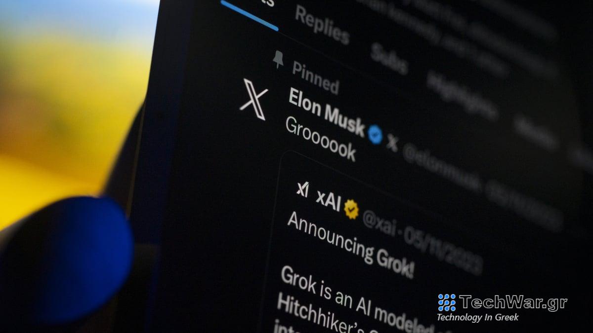 Ο βοηθός τεχνητής νοημοσύνης του Έλον Μασκ, Γκροκ, ψήνει τον δημιουργό του