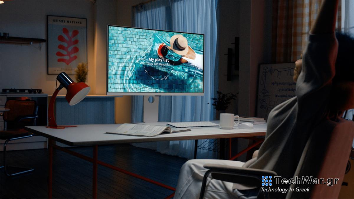 Οι νέες οθόνες MyView 4K της LG διαθέτουν έξυπνες λειτουργίες webOS
