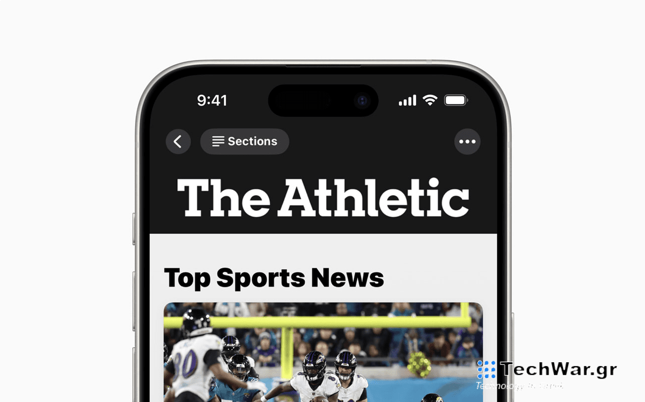 The Athletic on Apple News