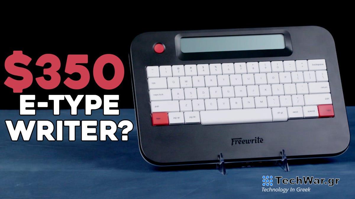 Το Freewrite Alpha είναι η μικρή, ακριβή ηλεκτρονική γραφομηχανή που θα μπορούσε
