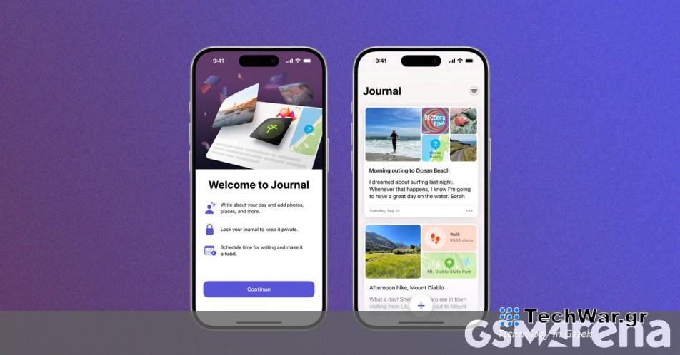 Το iOS 17.2 κυκλοφορεί με την εφαρμογή Journal, την υποστήριξη φορτιστή Qi2 και τη χωρική εγγραφή
