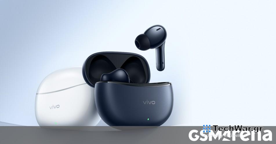 Το vivo TWS 3e ανακοινώθηκε με ANC και έως και 44 ώρες αναπαραγωγής