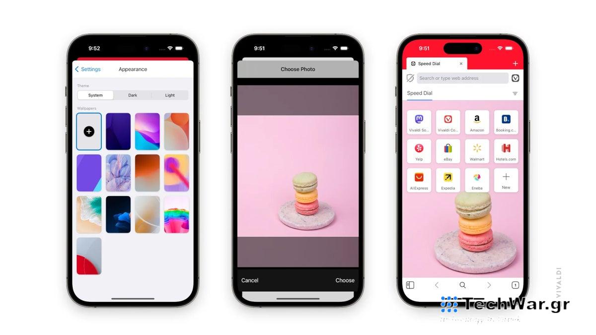 Το πρόγραμμα περιήγησης Vivaldi λαμβάνει την πρώτη του σημαντική ενημέρωση στο iOS
