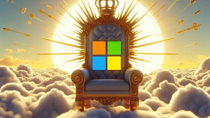 Microsoft seating on the world