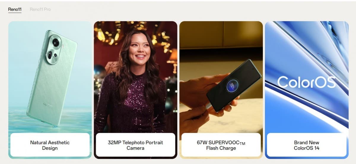Τα Oppo Reno11 και Reno11 Pro έρχονται στην Ινδία και τη Μαλαισία στις 11 Ιανουαρίου