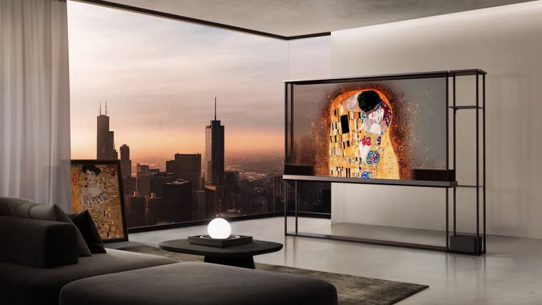 lg transparent tv
