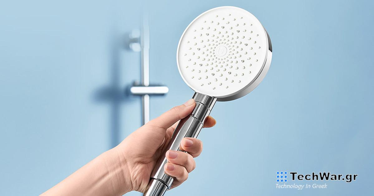 Η Xiaomi παρουσιάζει μια νέα κεφαλή ντους με τρεις λειτουργίες με την επωνυμία Mijia
