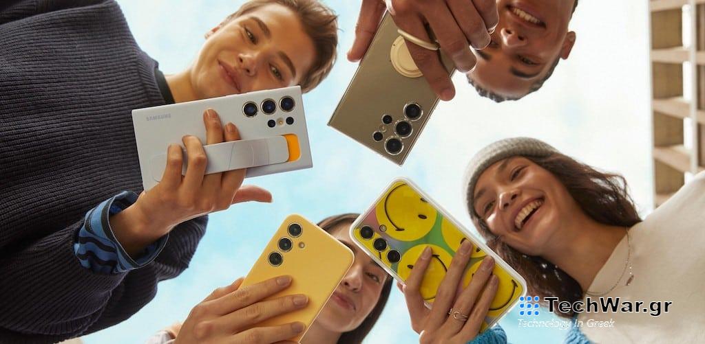Μπείτε στην Εποχή Mobile AI με τη σειρά Samsung Galaxy S24