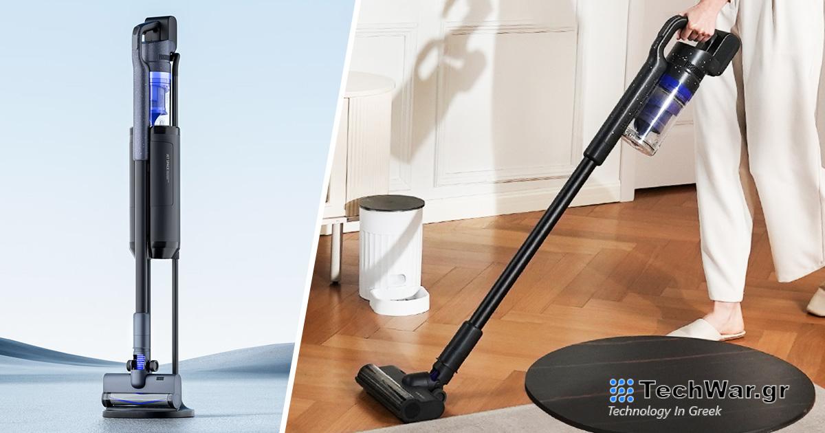 Το νέο ROIDMI X200 είναι κυριολεκτικά μια ηλεκτρική σκούπα jet με σταθμό και έως 29,4 kPa
