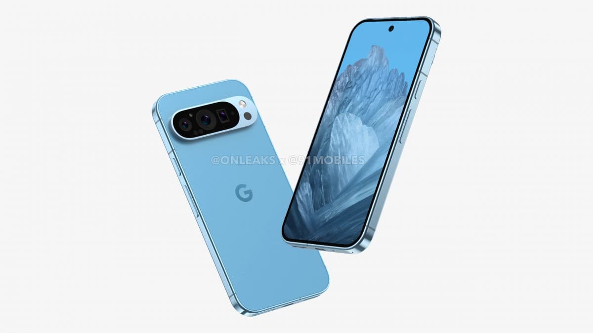 Το Google Pixel 9 διαρρέει σε renders που δείχνουν τρεις πίσω κάμερες, επίπεδες πλευρές