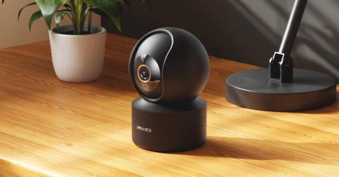 Το IMILAB C22 είναι μια νέα οικιακή κάμερα 3K, που Το IMILAB C22 είναι μια νέα οικιακή κάμερα 3K, που πωλείται σε μαύρο χρώμα!