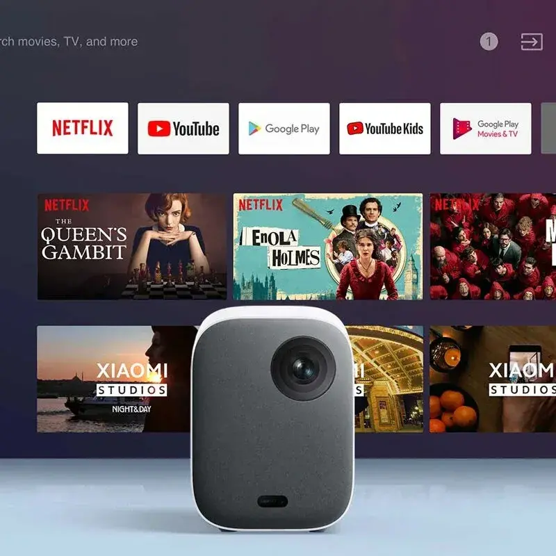 [#Ιστορικό_Χαμηλό] Xiaomi Mi Smart Projector 2. Τρομερός Full HD προβολέας, με Android TV, πιστοποίηση Netflix και Dolby Audio!