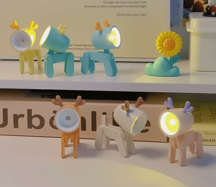 Μικροί, χαριτωμένοι τάρανδοι προσφέρουν άπλετο φως με 6.4€!!