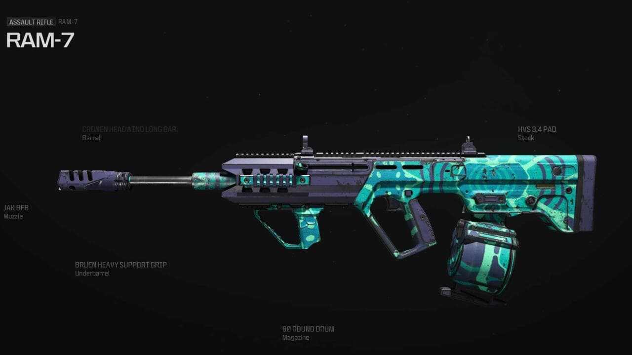 CoD: Warzone Best Weapon Loadouts For MW3 Season 1 Reloaded 1 Τυφέκιο επίθεσης Ram-7