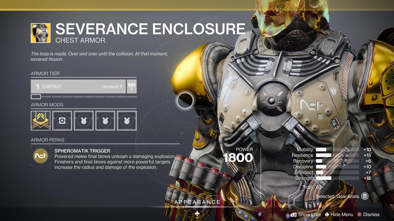 Περίβλημα απόλυσης