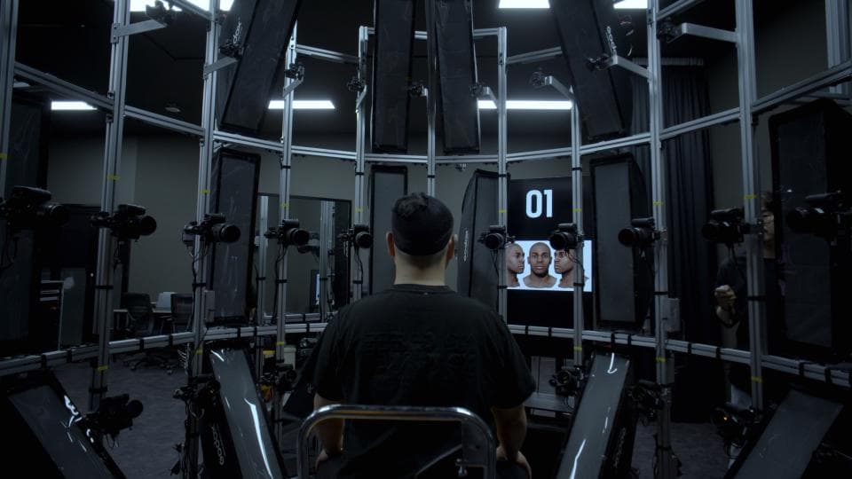 Μια σειρά από κάμερες καταγράφει την έκφραση ενός ατόμου στο Eternal You