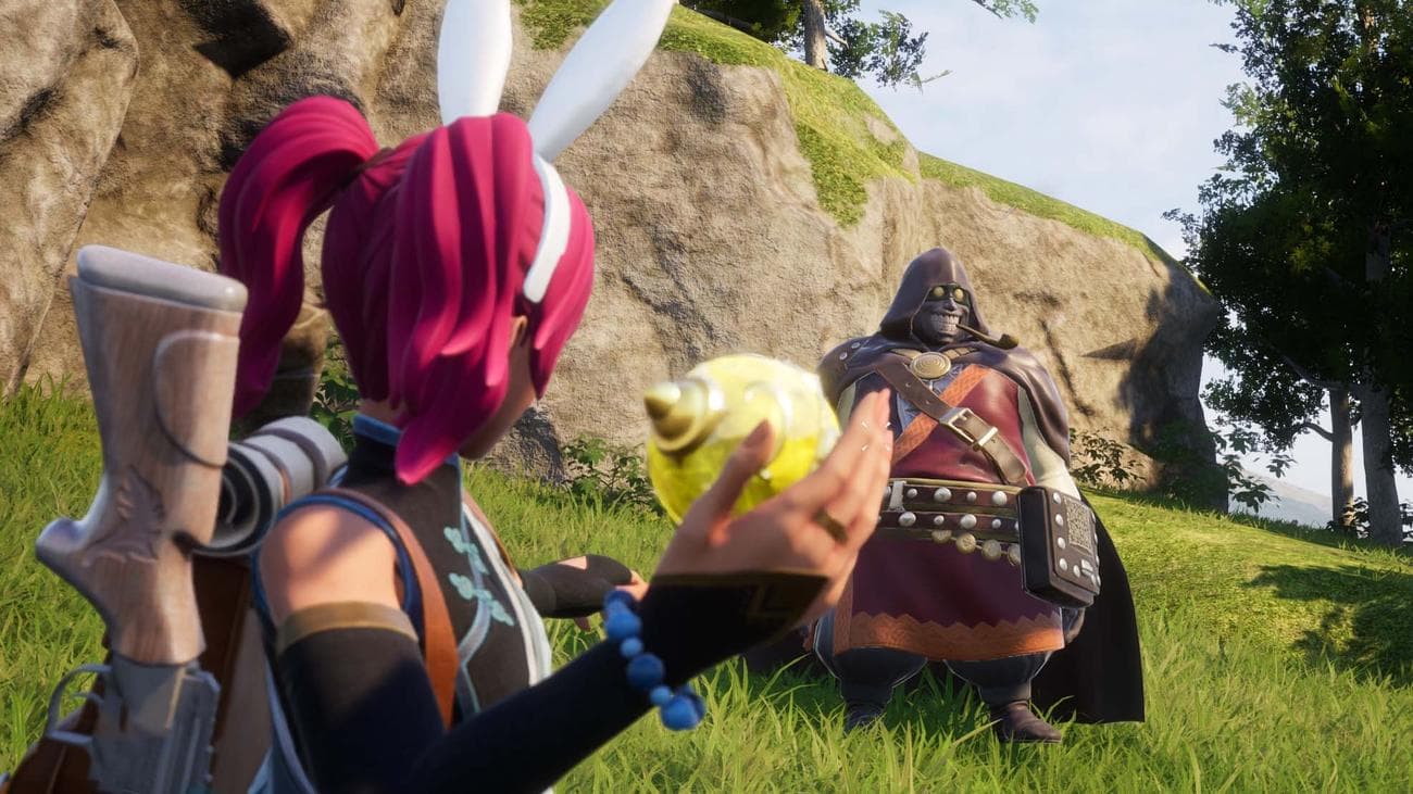 Palworld: Catch a Black Marketeer.