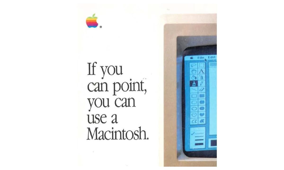Macintosh advert