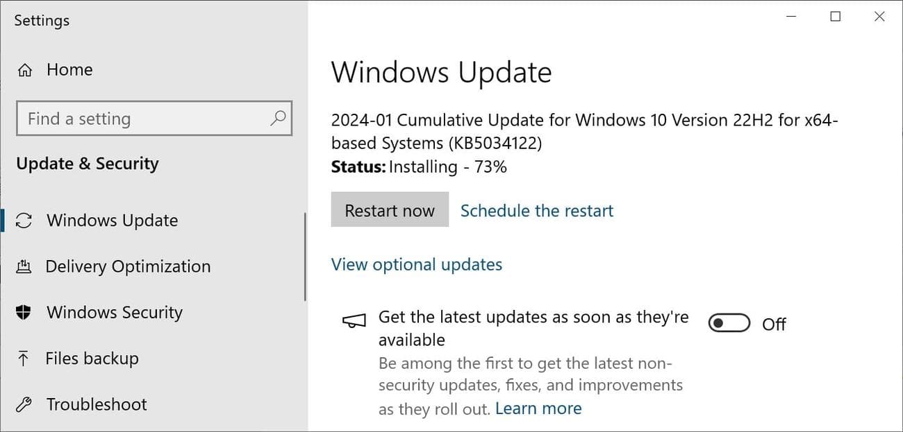 Κυκλοφόρησε η ενημερωμένη έκδοση των Windows 10 KB5034122 με επιδιόρθωση σφάλματος τερματισμού λειτουργίας, Κυκλοφόρησε η ενημερωμένη έκδοση των Windows 10 KB5034122 με επιδιόρθωση σφάλματος τερματισμού λειτουργίας, TechWar.GR