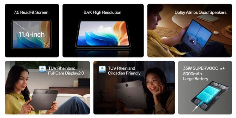 OPPO Pad Neo: ανακοινώθηκε με Helio G99, Dolby Atmos και τιμή από 235€, OPPO Pad Neo: ανακοινώθηκε με Helio G99, Dolby Atmos και τιμή από 235€, TechWar.GR