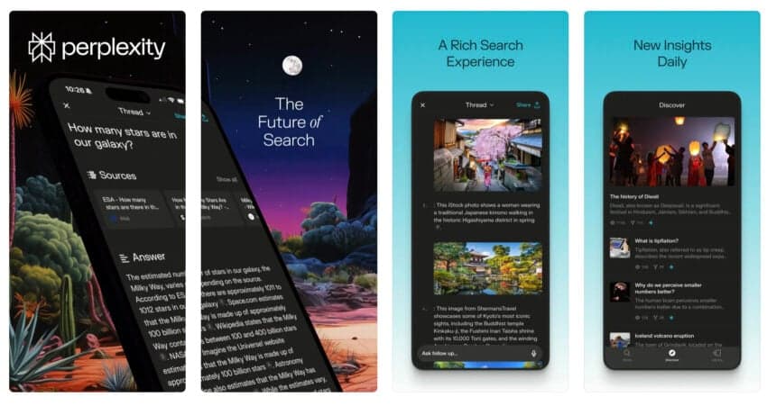 Οι καλύτερες εφαρμογές AI για iPhone - Perplexity AI iPhone - TechWar.GR