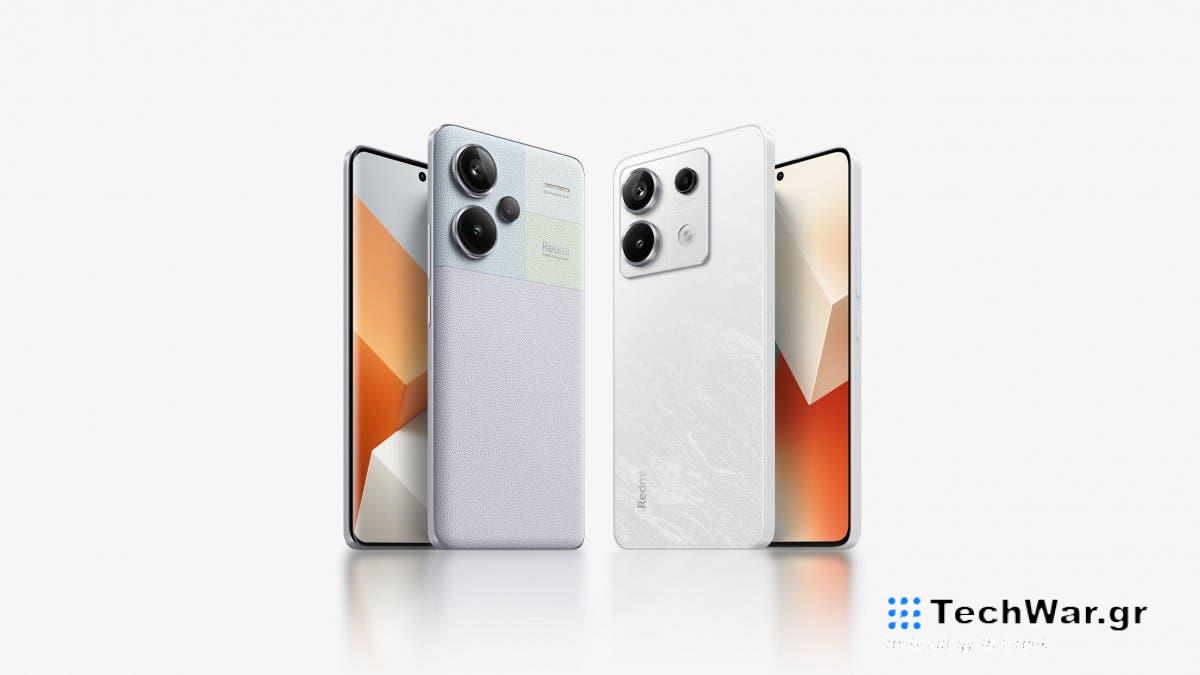 Redmi Note 13: παγκόσμια κυκλοφορία της σειράς στις 15 Ιανουαρίου