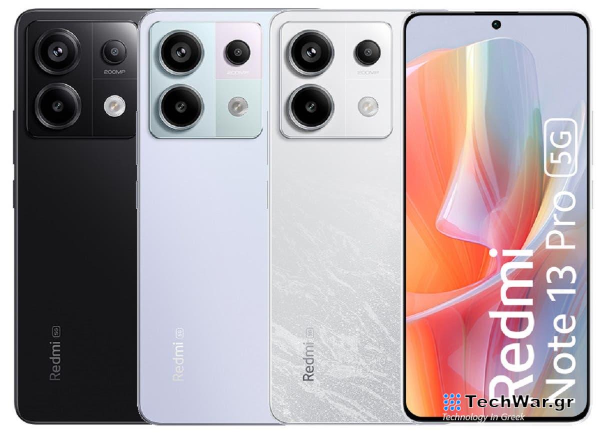 Redmi: διαθέσιμο το νέο Note 13 Pro/Pro+, με τιμή από 264€!

