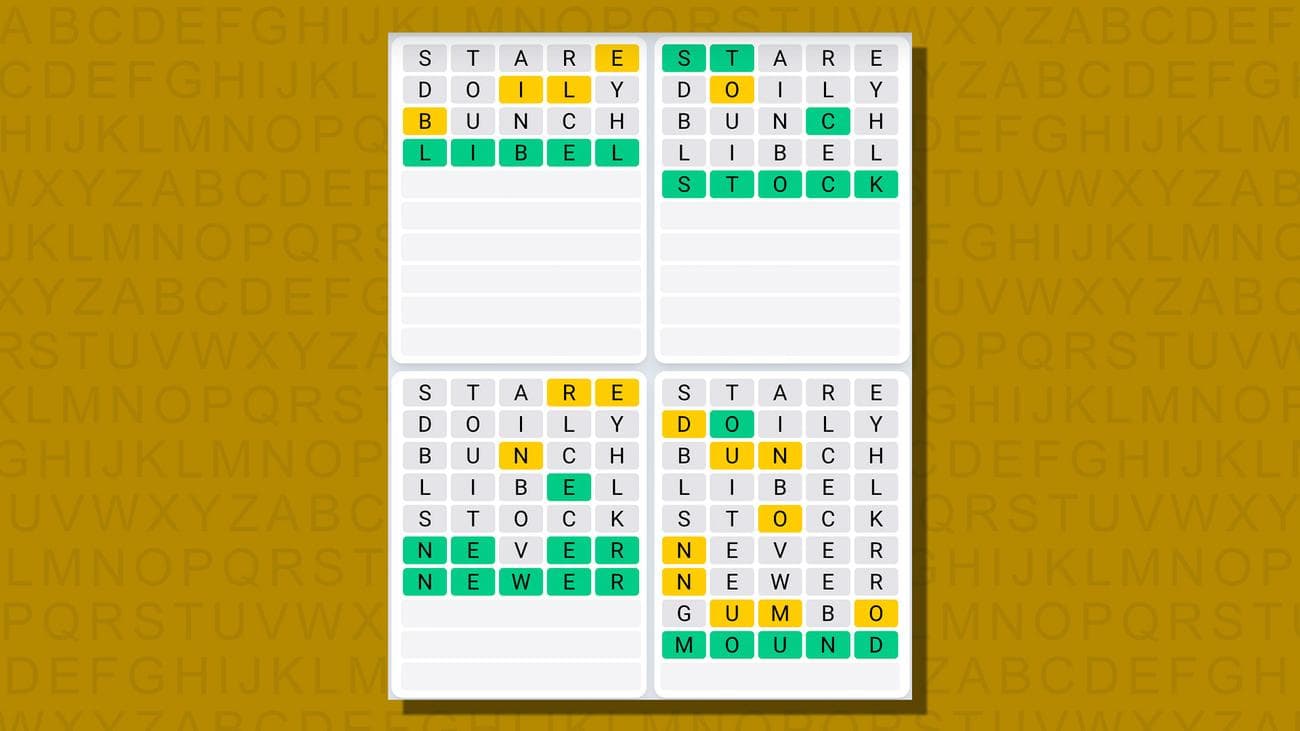 Quordle σήμερα – υποδείξεις και απαντήσεις για την Πέμπτη 4 Ιανουαρίου (παιχνίδι #710), Quordle σήμερα – υποδείξεις και απαντήσεις για την Πέμπτη 4 Ιανουαρίου (παιχνίδι #710), TechWar.GR