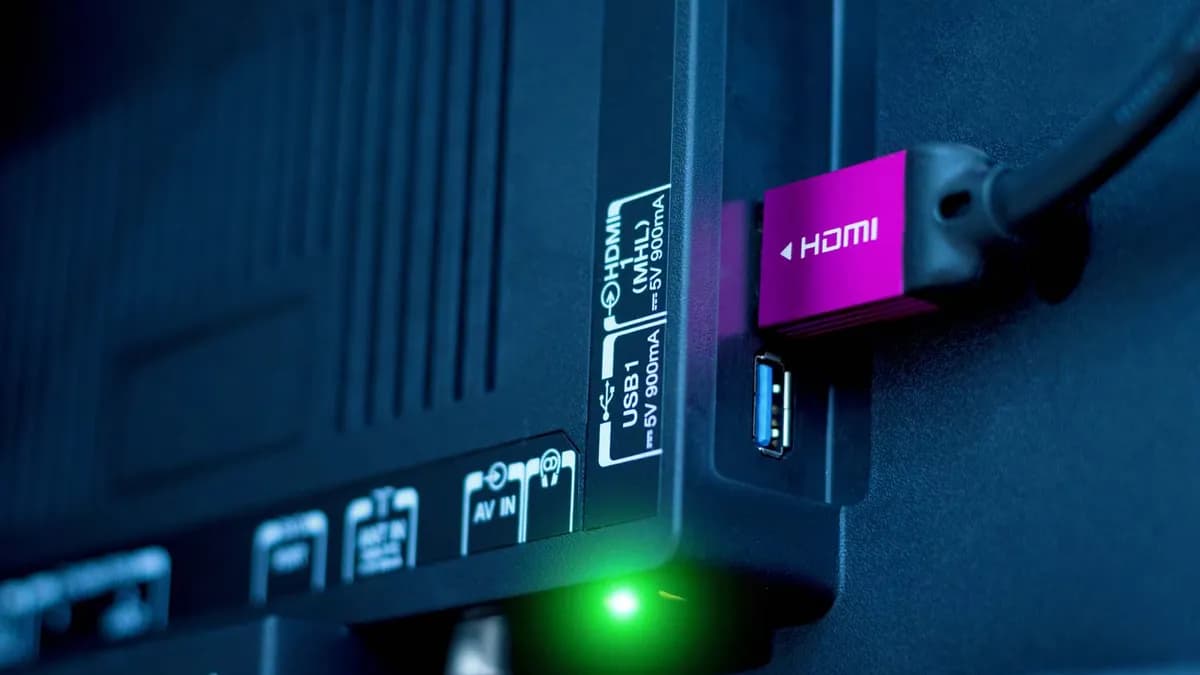 Μια σύνδεση HDMI 2.1