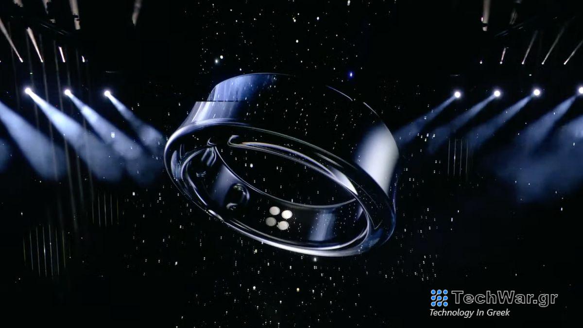 The Samsung Galaxy Ring at the Unpacked 2024