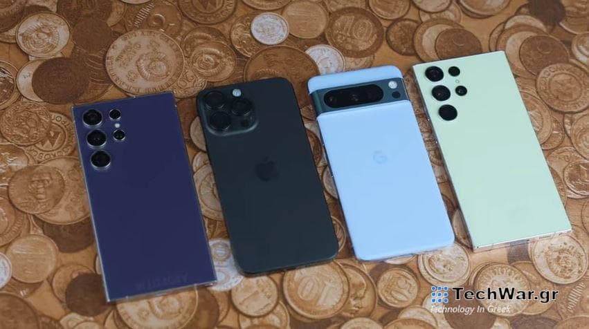 Samsung Galaxy S24 Ultra, Samsung Galaxy S24 Ultra vs iPhone 15 Pro Max vs Pixel 8 Pro: Ποιος είναι ο βασιλιάς της μπαταρίας;