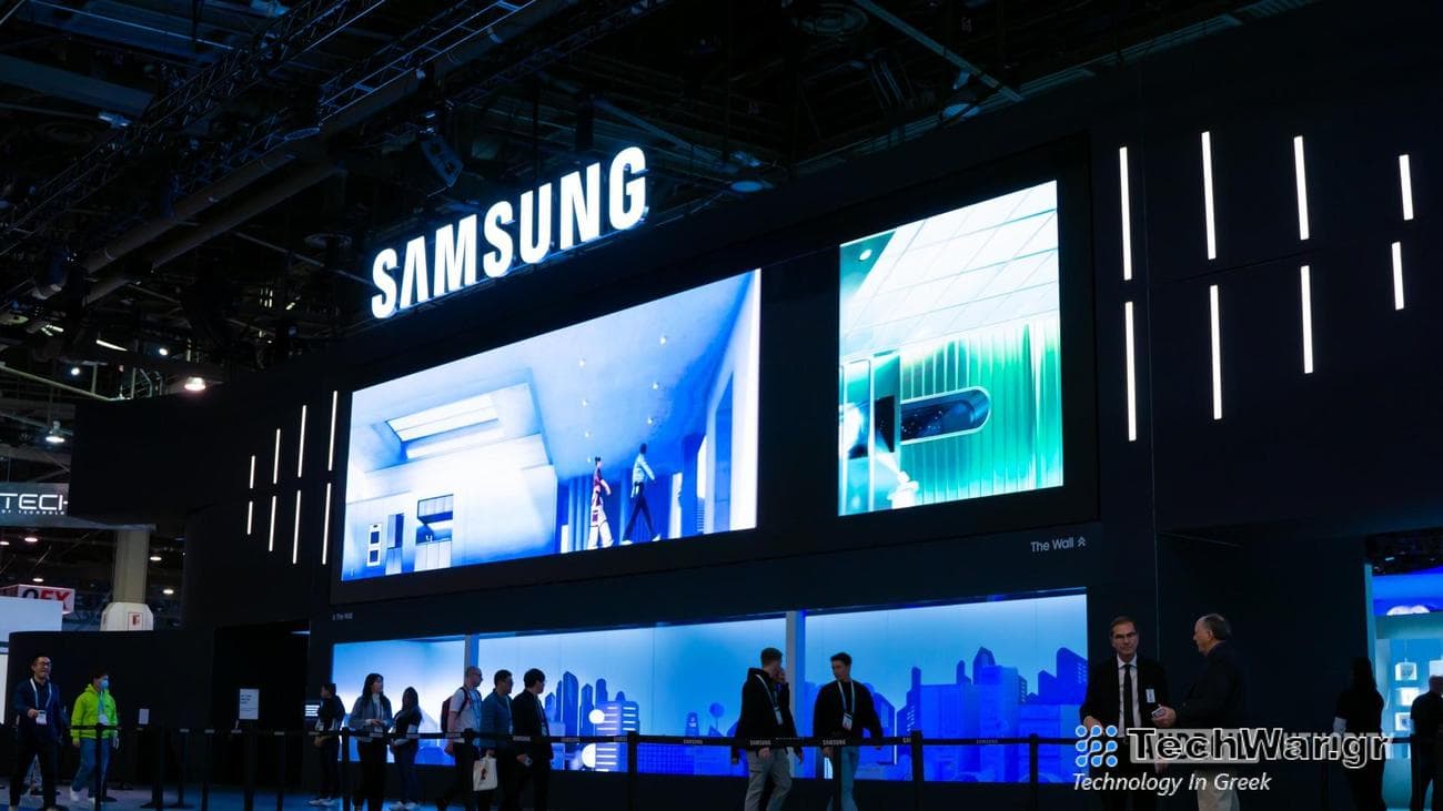 Samsung logo stock photo from CES 2024 (2)