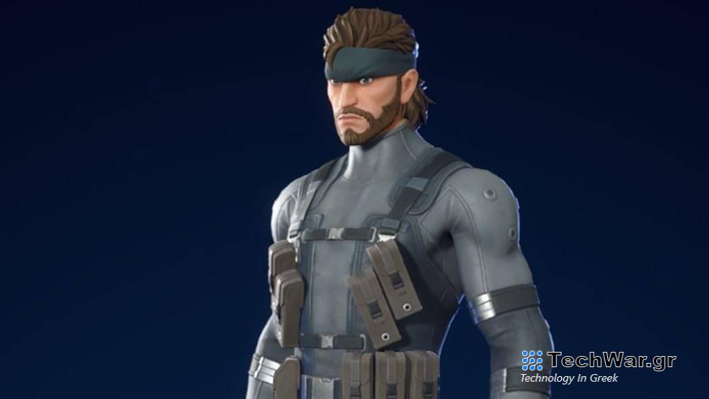 Skins των Solid Snake και Raiden στο Fortnite