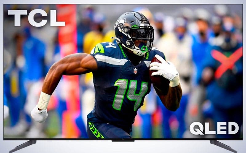 TCL's 65Q750G on a plain white background.