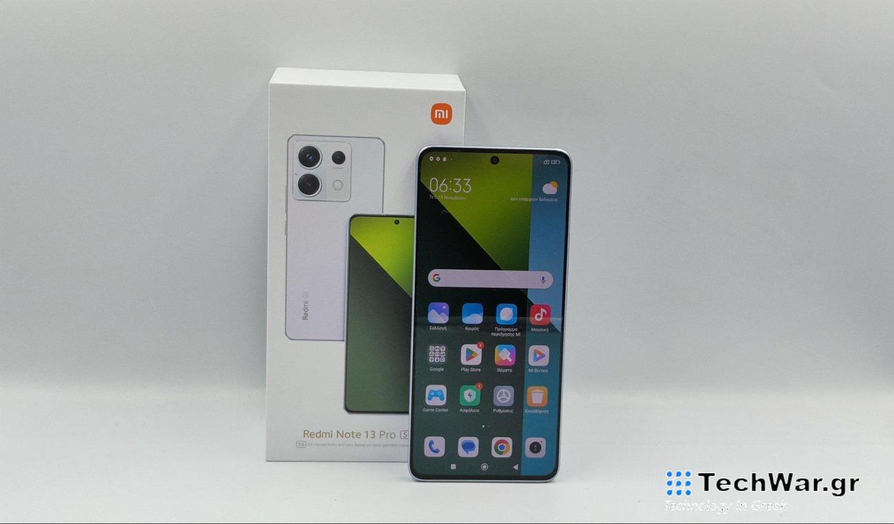 Unboxing και hands-on με το Redmi Note 13 Pro 5G!