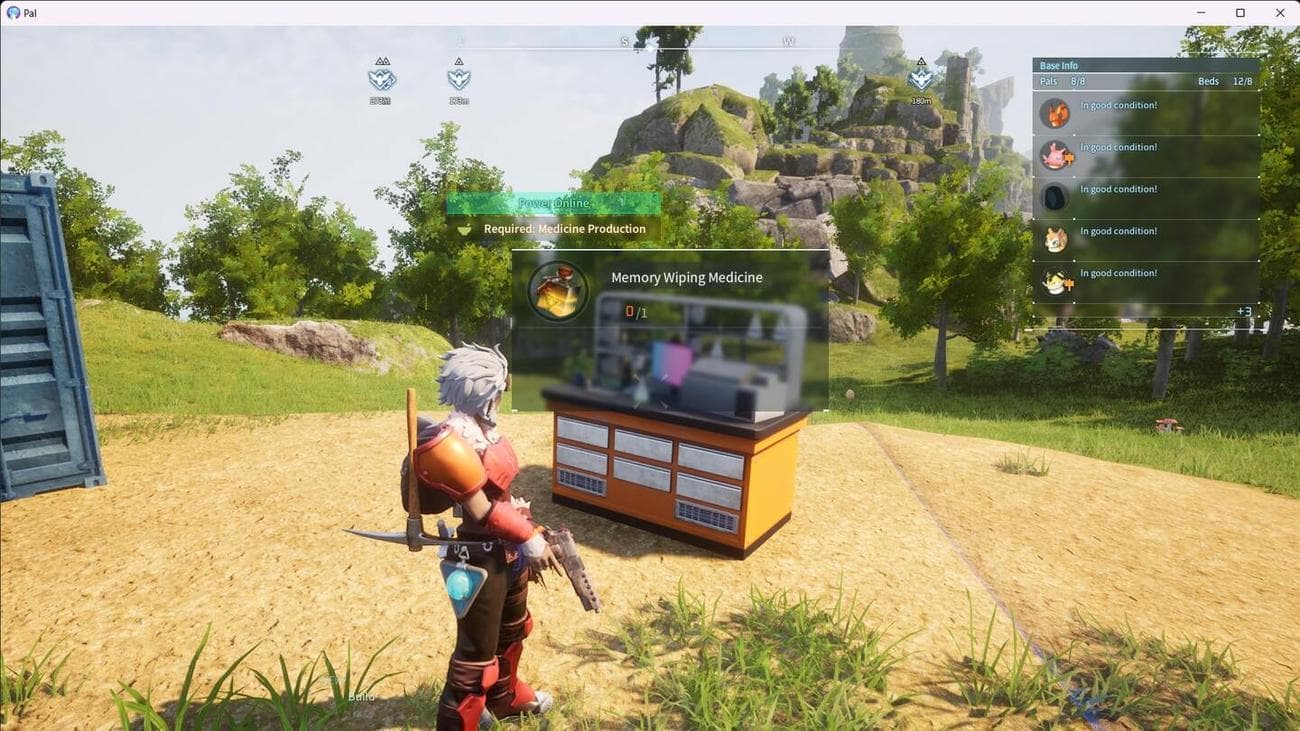 Στιγμιότυπο οθόνης του Palworld