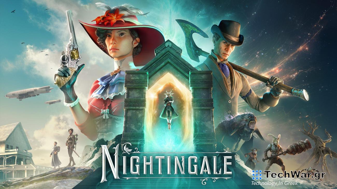Victorian Gaslamp Fantasy Survival Game Nightingale που προβάλλεται σε 20 λεπτά νέου παιχνιδιού