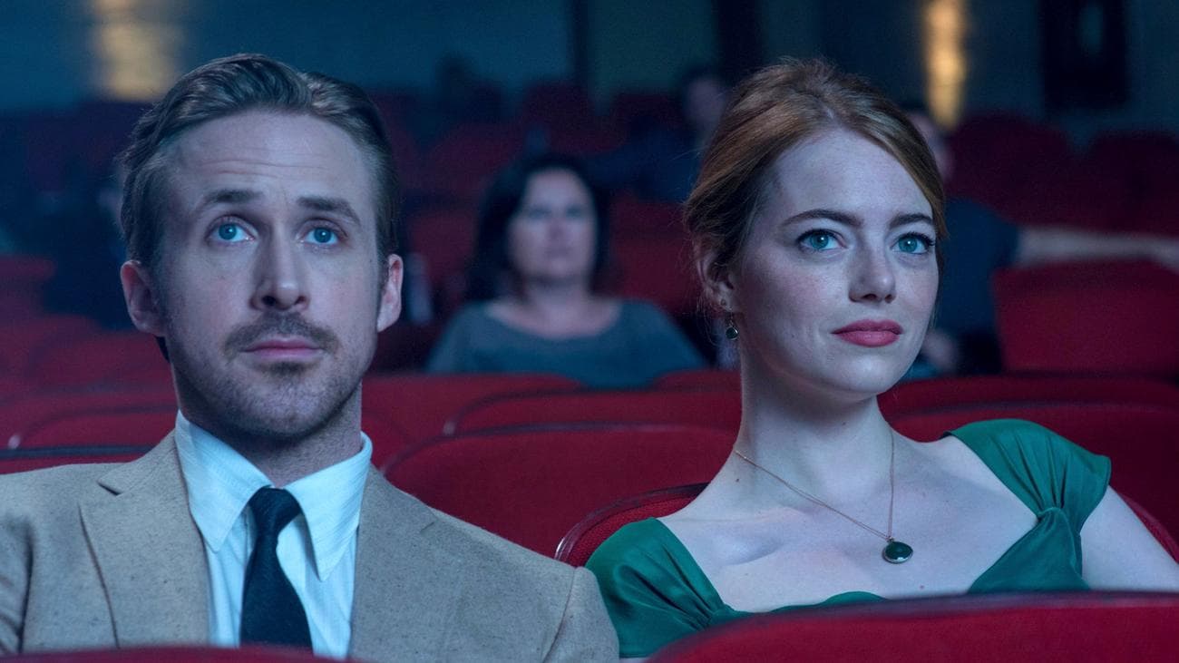 Ο Ryan Gosling και η Emma Stone στο La La Land