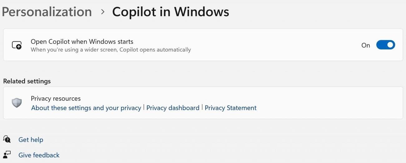 Οι δοκιμές αυτόματης εκκίνησης των Windows Copilot περιορίζονται σε οθόνες 27" ή μεγαλύτερες, Οι δοκιμές αυτόματης εκκίνησης των Windows Copilot περιορίζονται σε οθόνες 27″ ή μεγαλύτερες, TechWar.GR