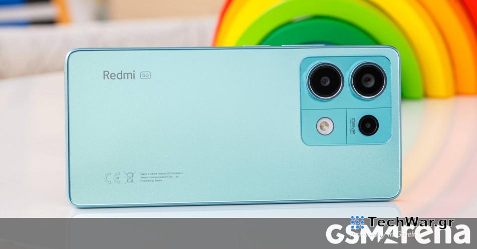 Xiaomi Redmi Note 13 5G για έλεγχο
