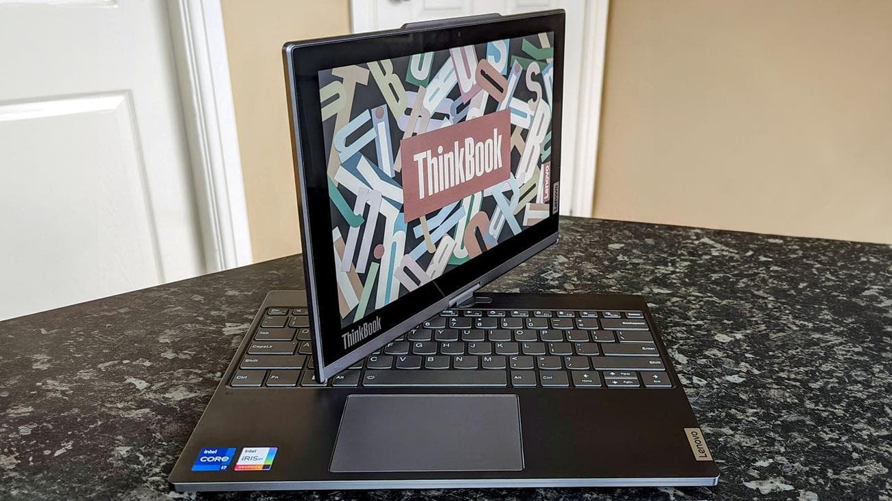Lenovo ThinkBook Plus (Gen 4) review: A clever twisting hinge reveals a color E-Ink screen that solves no real issues, Lenovo ThinkBook Plus (Gen 4) review: A clever twisting hinge reveals a color E-Ink screen that solves no real issues, TechWar.GR