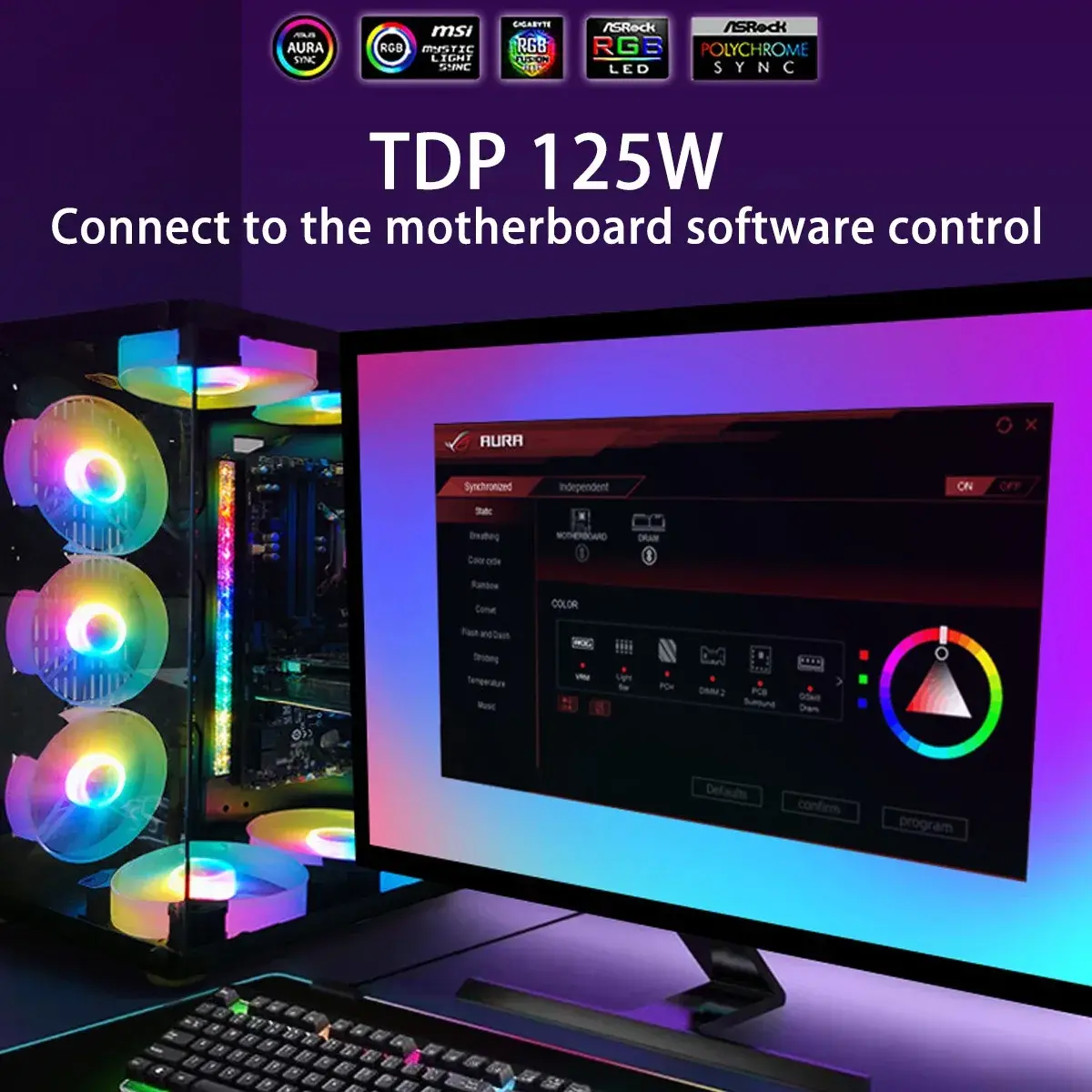 COOLMOON X400 : CPU Cooler με 125W TDP και ARGB Fan στα 20.1€, COOLMOON X400 : CPU Cooler με 125W TDP και ARGB Fan στα 20.1€, TechWar.GR