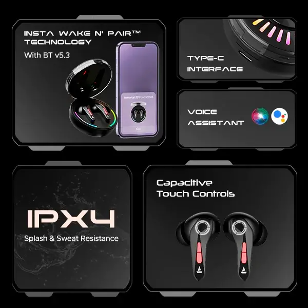 Το boat Immortal 201 Earbuds κυκλοφόρησε στην Ινδία με εντυπωσιακή διάρκεια ζωής μπαταρίας 2 Το boat Immortal 201 Earbuds κυκλοφόρησε στην Ινδία με εντυπωσιακή διάρκεια ζωής μπαταρίας - boat immortal 201 earbuds 2452435.webp - TechWar.GR