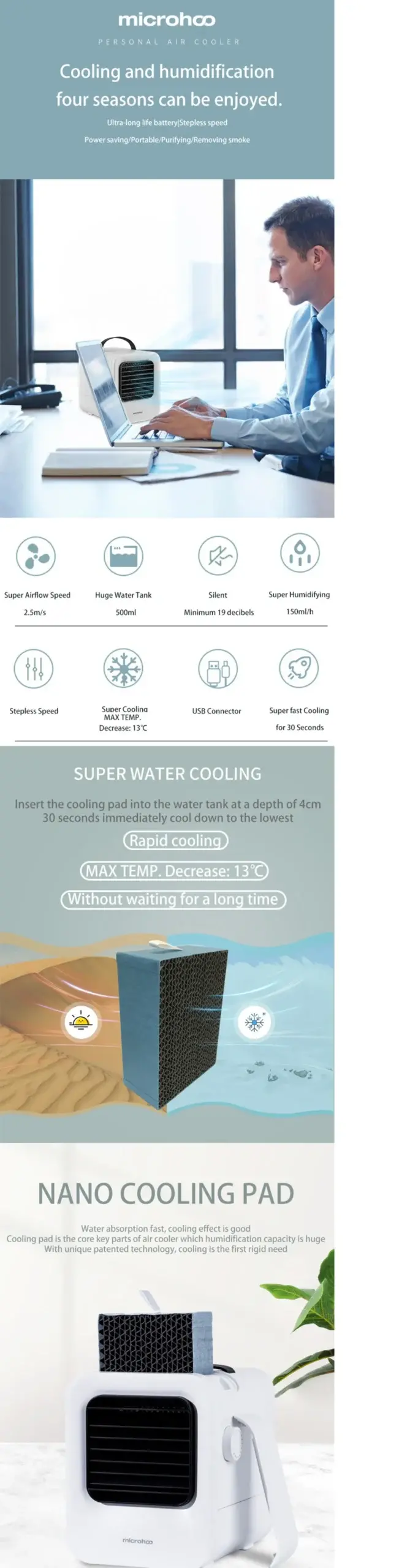 [#Ιστορικός_ΠΑΤΟΣ] Microhoo MH02A : Φορητό “Aircondition με αθόρυβη λειτουργία στα 17.6€!, [#Ιστορικός_ΠΑΤΟΣ] Microhoo MH02A : Φορητό “Aircondition με αθόρυβη λειτουργία στα 17.6€!, TechWar.GR