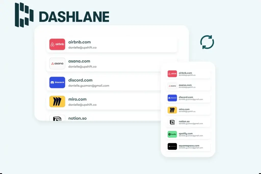 Οι κορυφαίοι 5 καλύτεροι διαχειριστές κωδικών πρόσβασης για το 2024 - dashlane - TechWar.GR