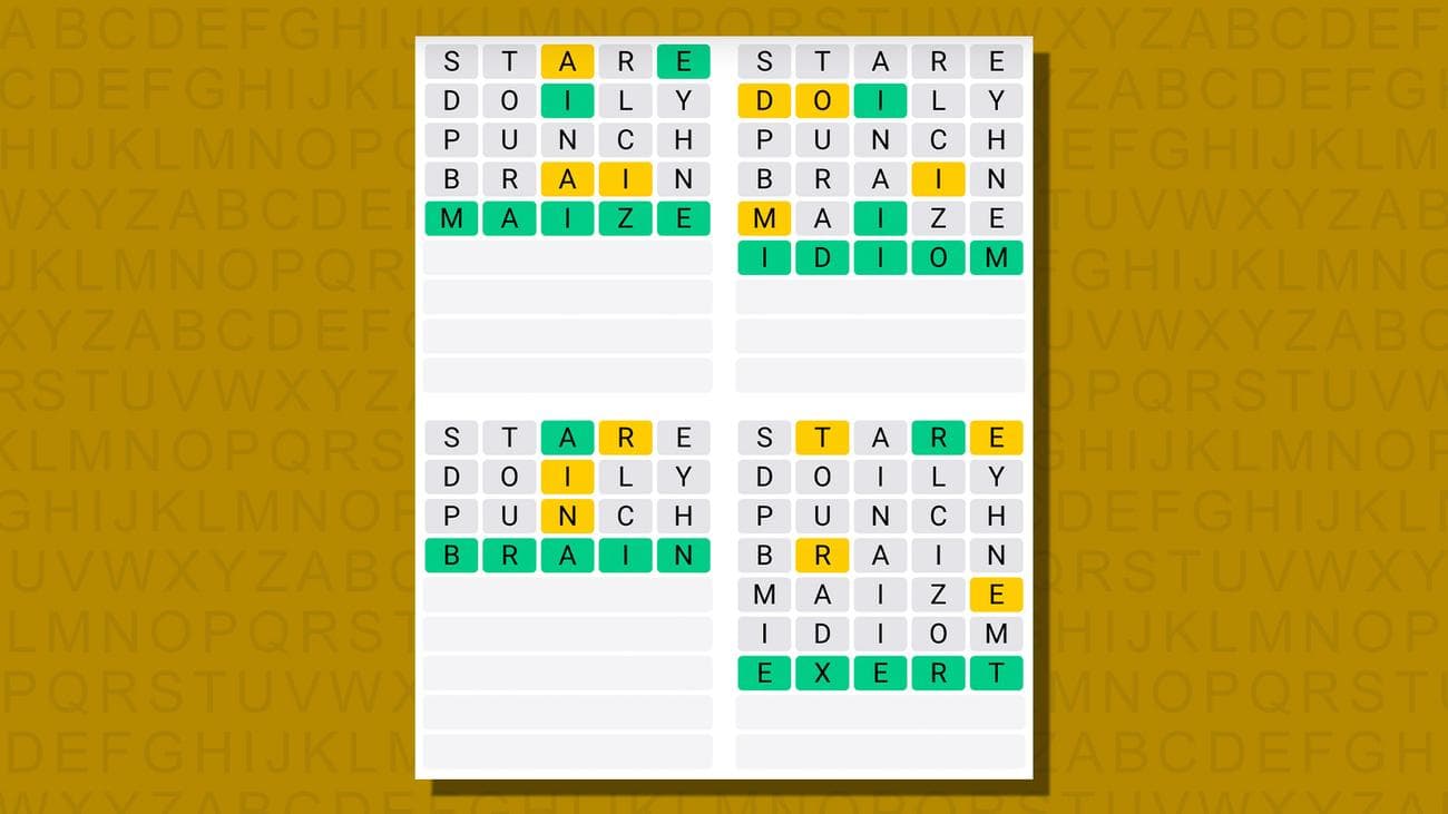Quordle σήμερα – υποδείξεις και απαντήσεις για τη Δευτέρα 1 Ιανουαρίου (παιχνίδι #707), Quordle σήμερα – υποδείξεις και απαντήσεις για τη Δευτέρα 1 Ιανουαρίου (παιχνίδι #707), TechWar.GR