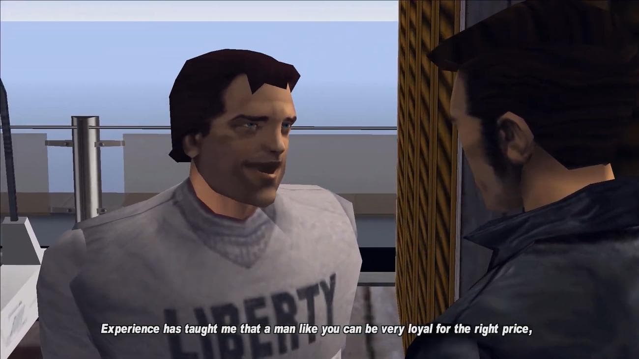 Media baron Donald Love has been played by three people - Twin Peaks' Kyle MacLachlan, The Sopranos' Will Janovitz, and ice hockey player Cam Neely.