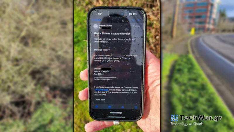 iPhone, iPhone επιβίωσε από πτώση 5.000 μέτρων από το αεροπλάνο της Alaska Airlines