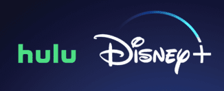 λογότυπα hulu και disney+ δίπλα δίπλα